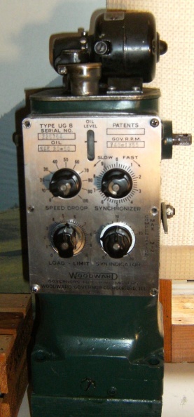 The first real well used Woodward governor purchased on eBay in the 1999.